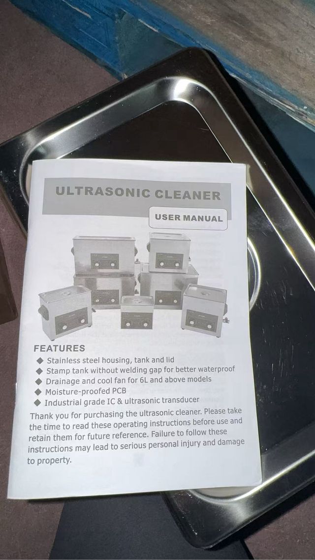 Limpiador Ultrasónico GT SONIC Profesional