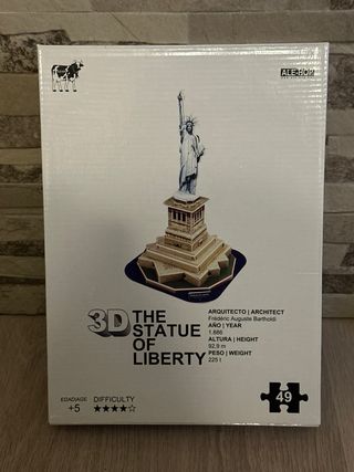 Puzzle 3D Estatua de la Libertad