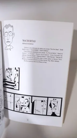 Libro.O comic en Galicia.1993