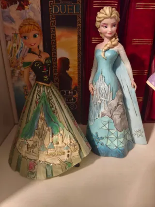 Figuras Enesco Disney Anna y Elsa disney showcase