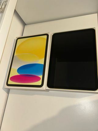 IPAD 10 (2022) AMARILLO + TECLADO INALAMBRICO