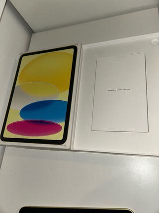 IPAD 10 (2022) AMARILLO + TECLADO INALAMBRICO