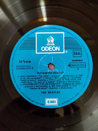 Vinilo Por Siempre Beatles EMI Odeon