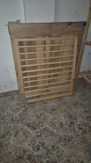 Puerta de seguridad madera