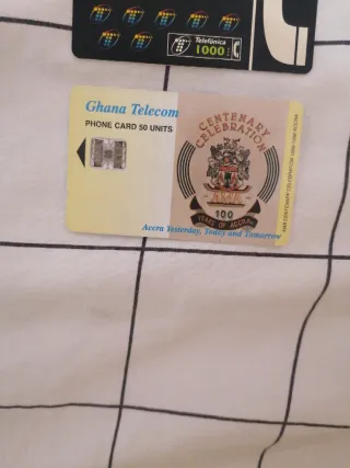 Conjunto di Carte Telefoniche