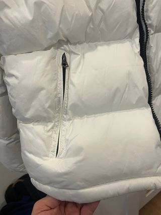 Plumífero Schott NYC Negro y Blanco