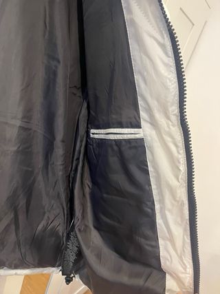 Plumífero Schott NYC Negro y Blanco