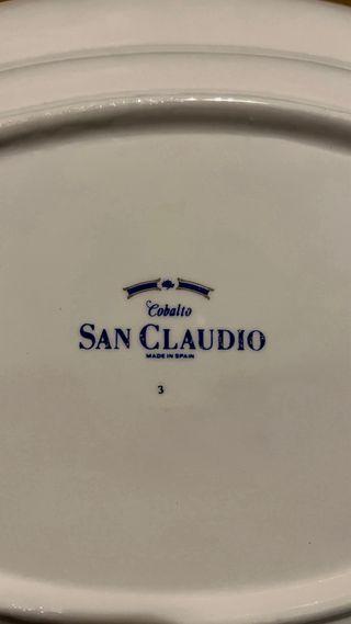 Vajilla San Claudio 56 piezas - A ESTRENAR