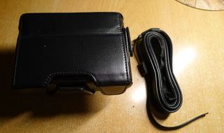 Funda de piel Fujifilm para cámara