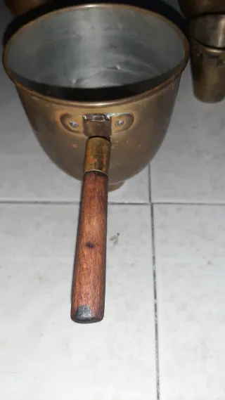 10 Jarros Metálicos Turcos. Antiguos.