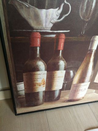 Oleografia Fabrice de Villeneuve Vino edizione 995