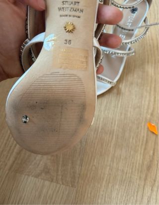 Sandalias Stuart Weitzman con strass