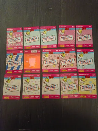 Cromos Hello Kitty y Amigos Panini