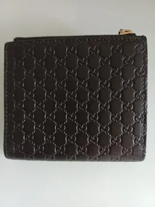 Portafoglio Gucci originale monogram marrone