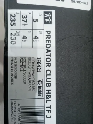 Botas de fútbol Adidas Predator niño