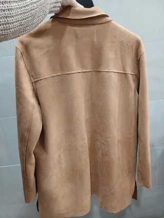 Blazer Stradivarius Beige/Marrón