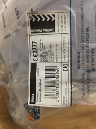 Casco de seguridad Portwest blanco