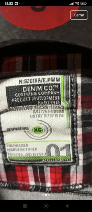 Jersey gris con cuello de camisa