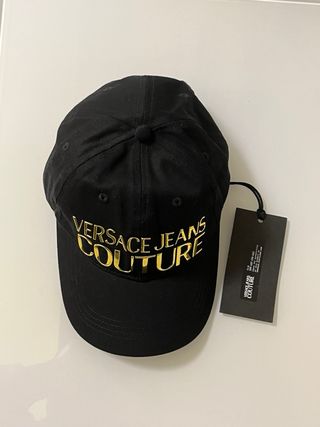 Cappello Versace Jeans Couture nero oro