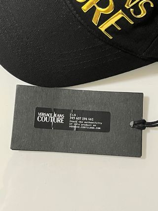 Cappello Versace Jeans Couture nero oro