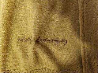 Jersey Adolfo Domínguez mostaza Talla M/L