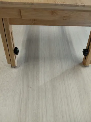 Mesa Bandeja Bambú para Cama