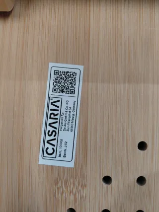 Mesa Bandeja Bambú para Cama