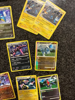 Lote Pokémon Holos y Reverse Holos Raw (15 cartas)