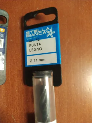 2 punte per legno 11 x 142 mm
