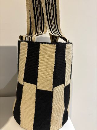Bolso Wayuu Grande Artesanal Geométrico