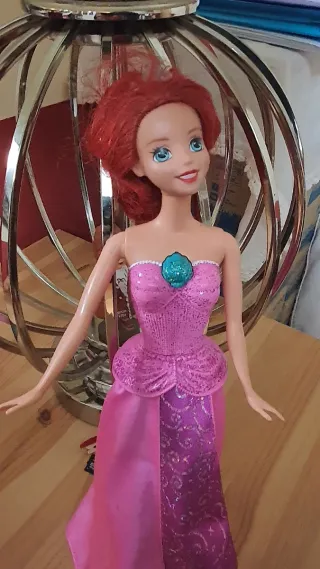 Lote DVD La Sirenita + Muñeca Ariel