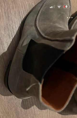 Botines ante beige Dansi Talla 38