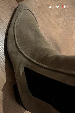 Botines ante beige Dansi Talla 38