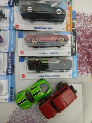 Lote Coches Hot Wheels
