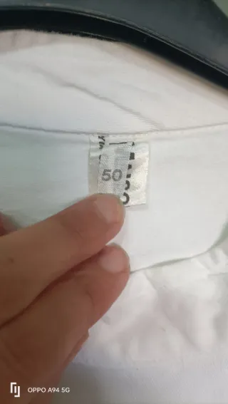 2 Camici da lavoro bianchi taglia 50