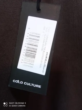 Camiseta Cold Culture gris