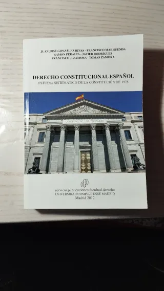 Derecho constitucional español