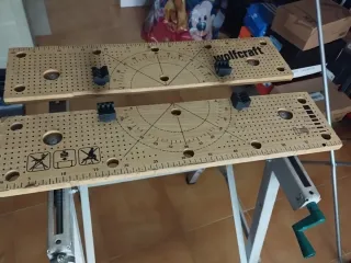 Banco de trabajo plegable Wolfcraft