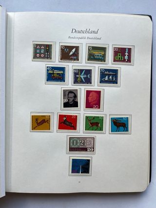 Álbum Sellos Berlin Nuevos MNH 1964/1980 54 PAG.