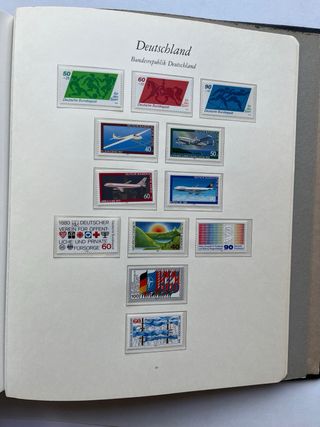 Álbum Sellos Berlin Nuevos MNH 1964/1980 54 PAG.