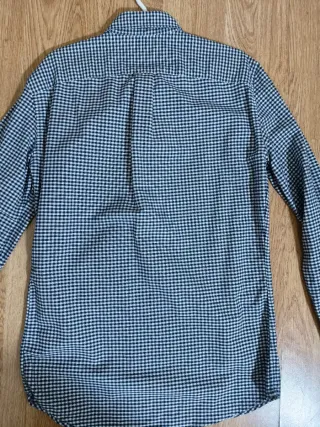 Camisa Gap cuadros azul y blanco