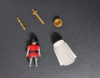 Playmobil Rey con capa y espada