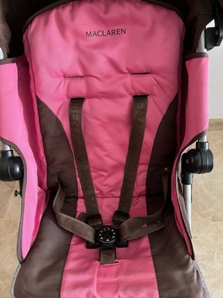 Silla de paseo Maclaren rosa
