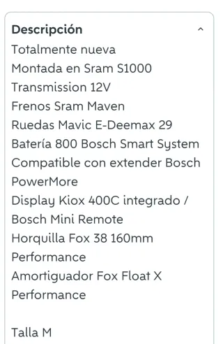 Mondraker Crafty R Carbono Talla M