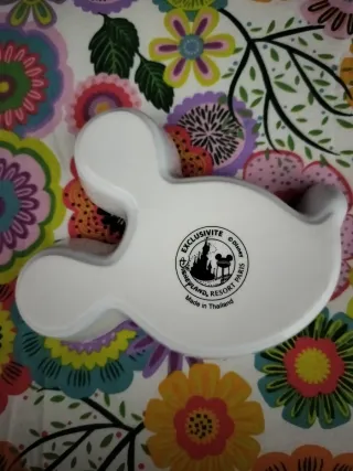 Ciotolina bianca a forma di Topolino