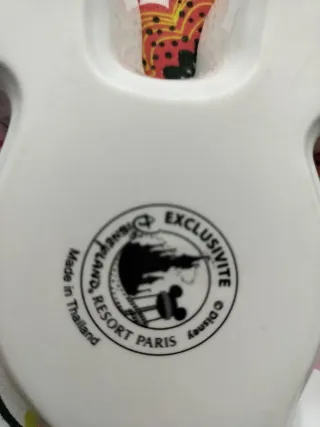 Ciotolina bianca a forma di Topolino