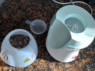 Palomitero, sombrero, y escarpines para Jeimy