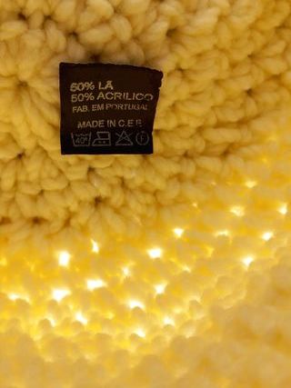 Palomitero, sombrero, y escarpines para Jeimy