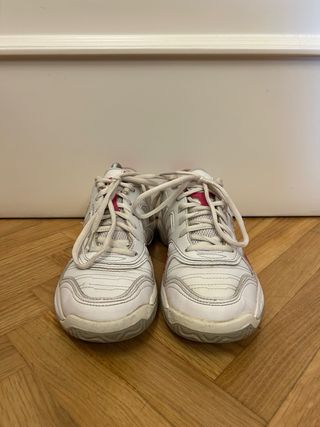 Deportivas niña Artengo blancas y rosas 38