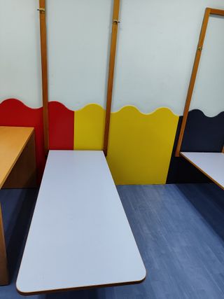 Mesa abatible de pared